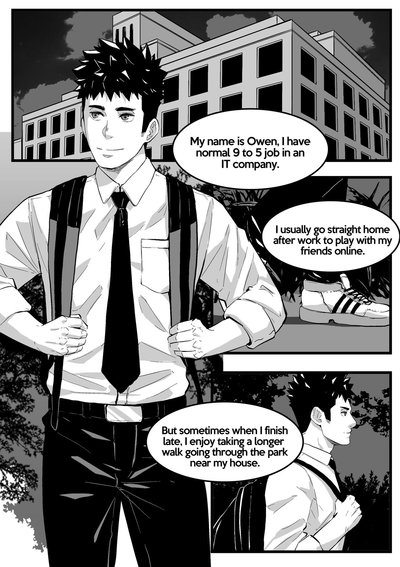 July Bonus Comic page 1 full