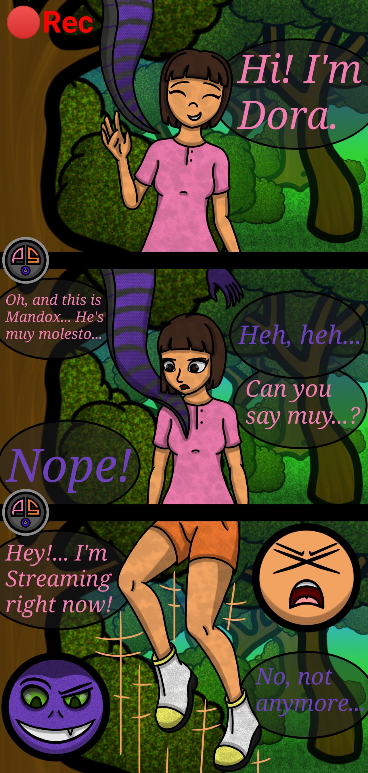 Dora the Streamer page 2 full