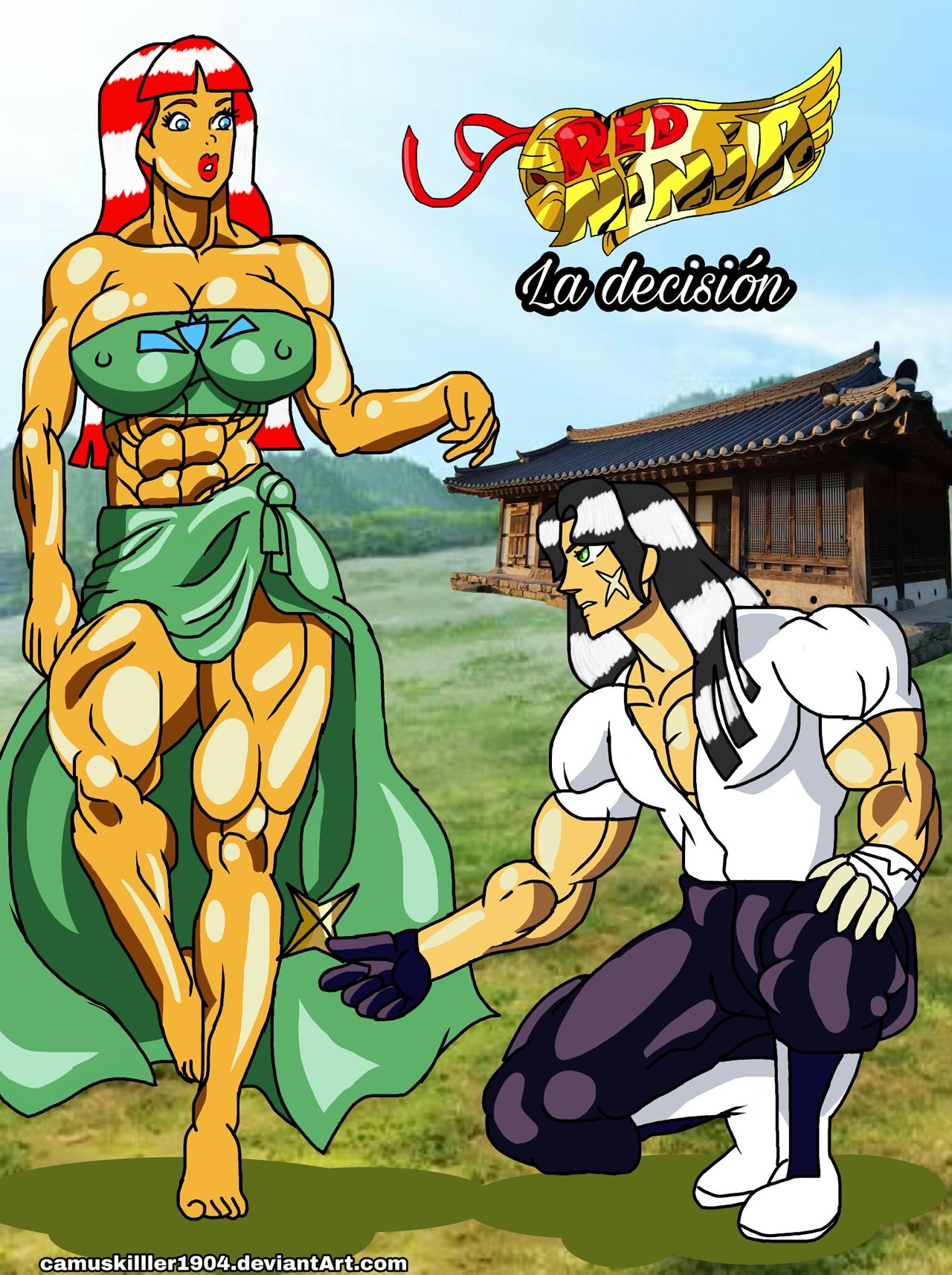 Red Ninja page 9 full