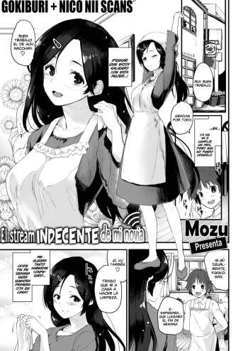 [Mozu] Kanojo no Nama Haishin | El stream indecente de mi novia (COMIC Kairakuten BEAST 2019-06) [Spanish] [Gokiburi + NicoNii Scans] [Digital] cover