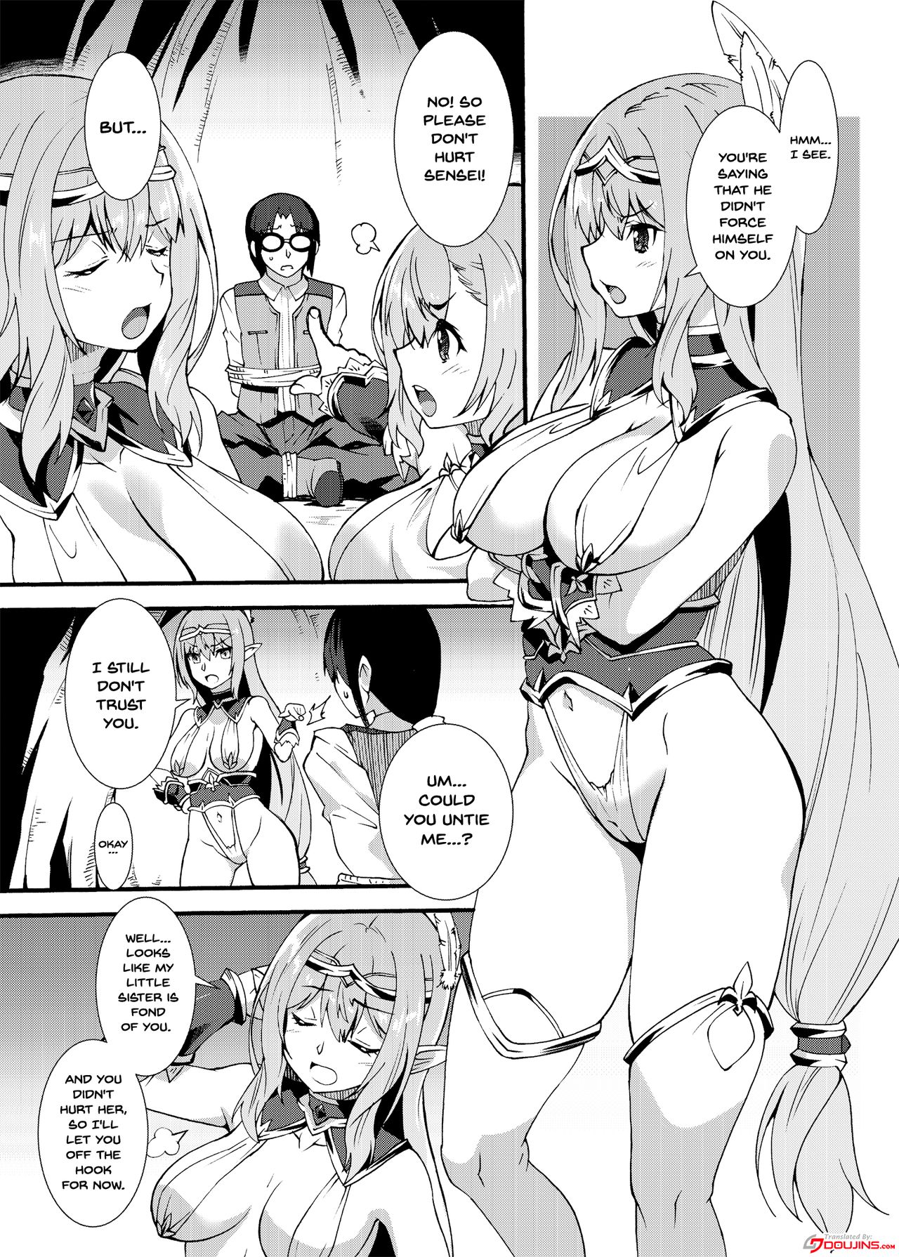 Sukebe Elf Tanbouki 2 | Lewd Elf Tanbouki 2 page 3 full