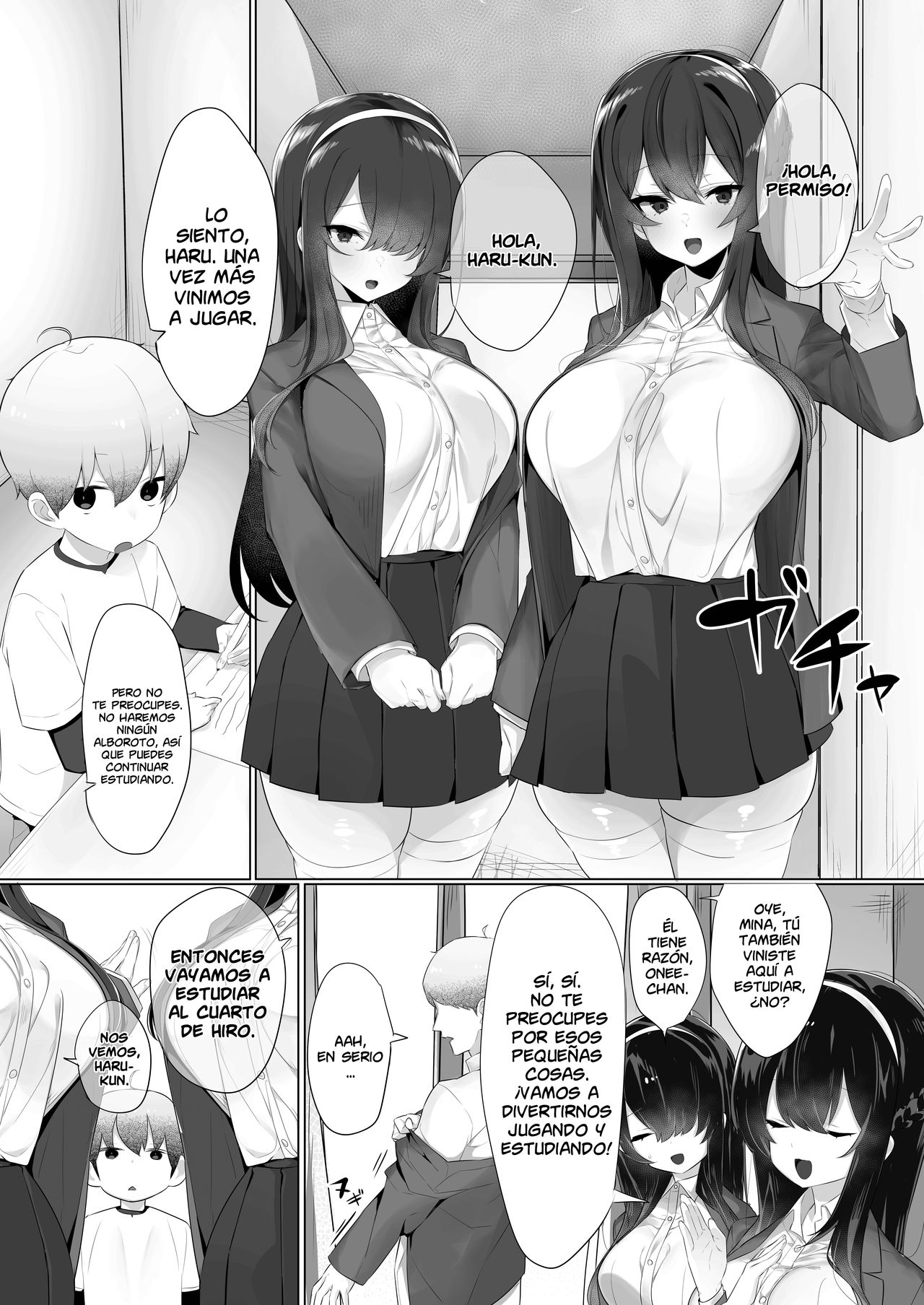 Haru-kun to Odosare Futago | Haru-kun y Las Gemelas Amenazadas page 5 full