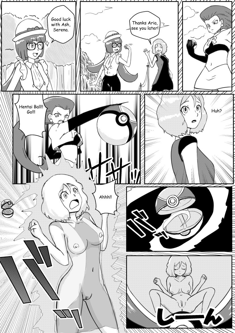 Serena caught in her own poketrap page 3 full