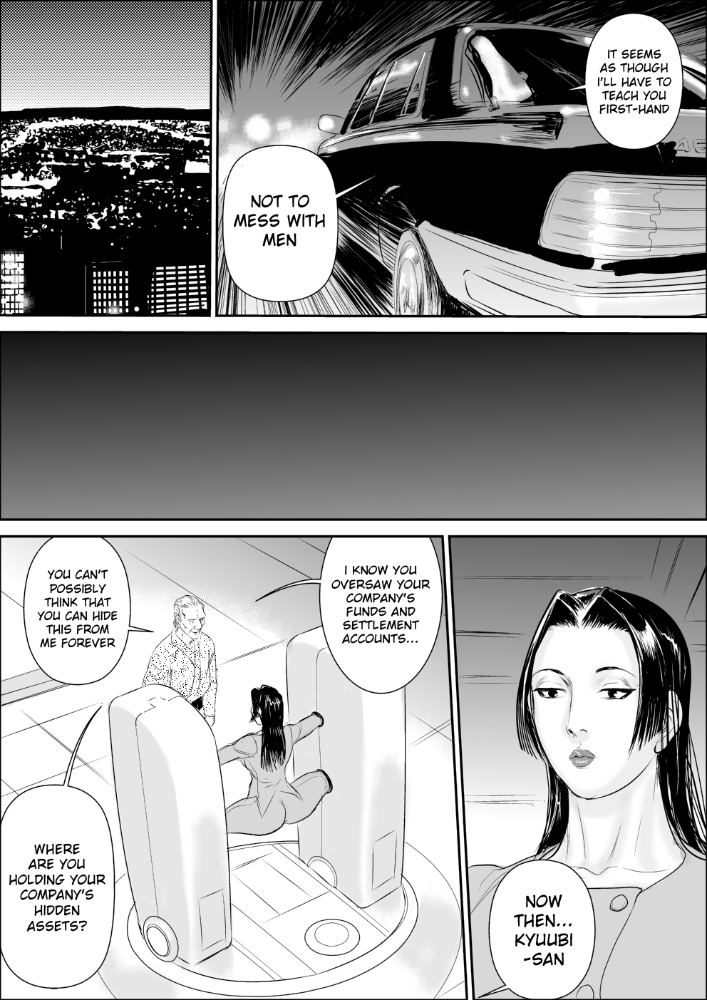Mesu Kachou Jogeza Gaiden - Kunoo Shizuka no Baai page 7 full