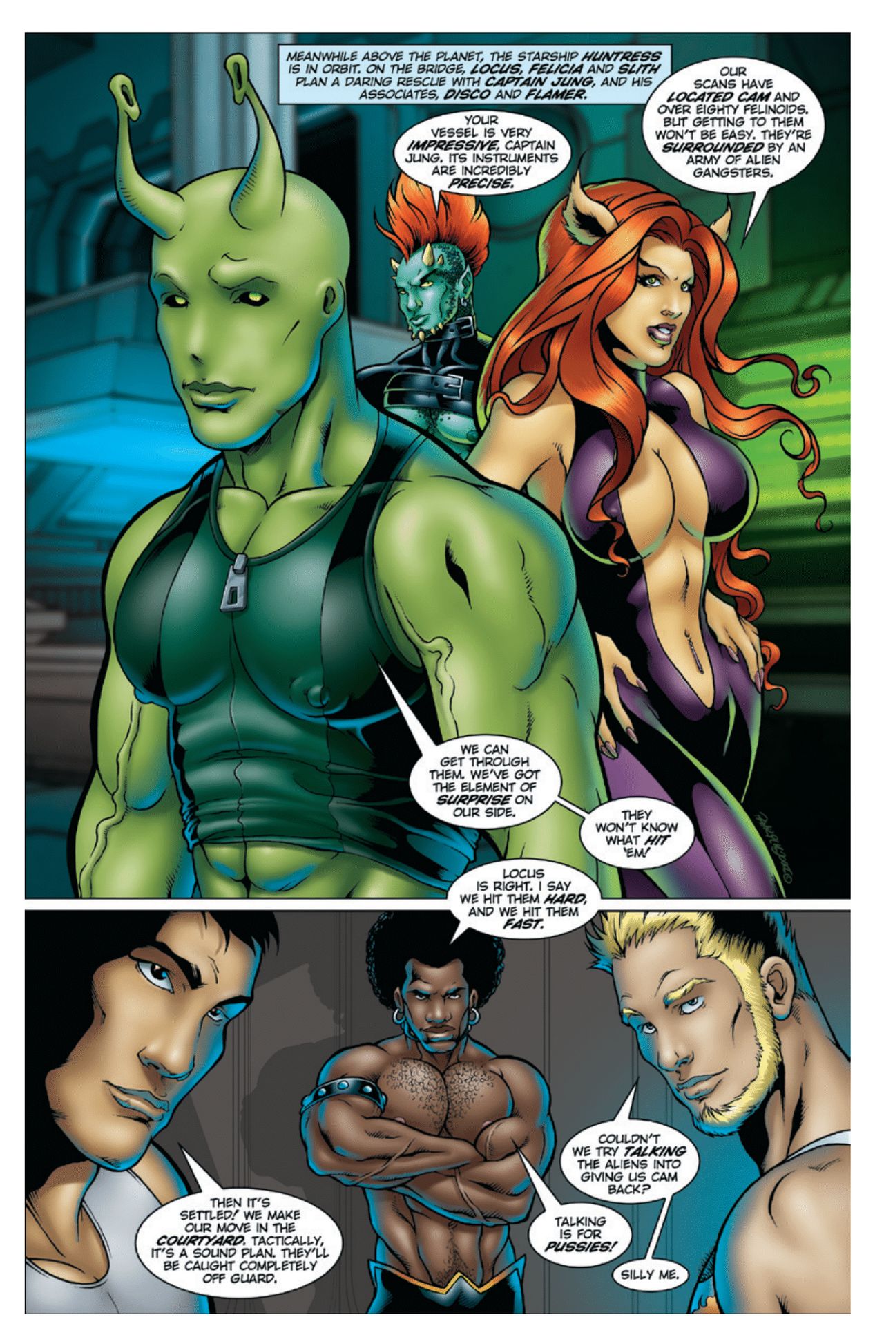 Camili Cat: Felinoids 3 page 6 full
