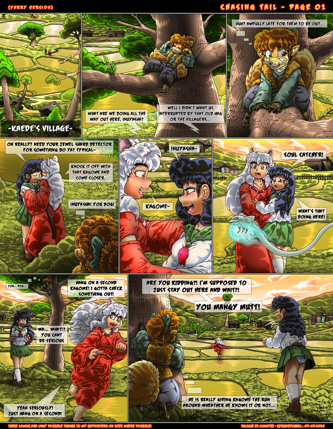 Chasing Tail by Kitsune Youkai page 1 full