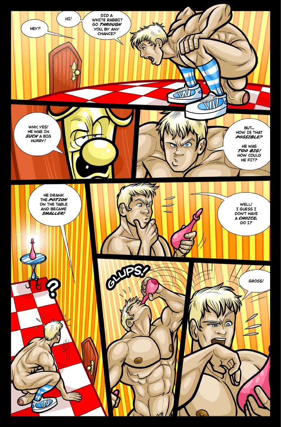 Alex in Bonerland. A Gay Tale page 7 full