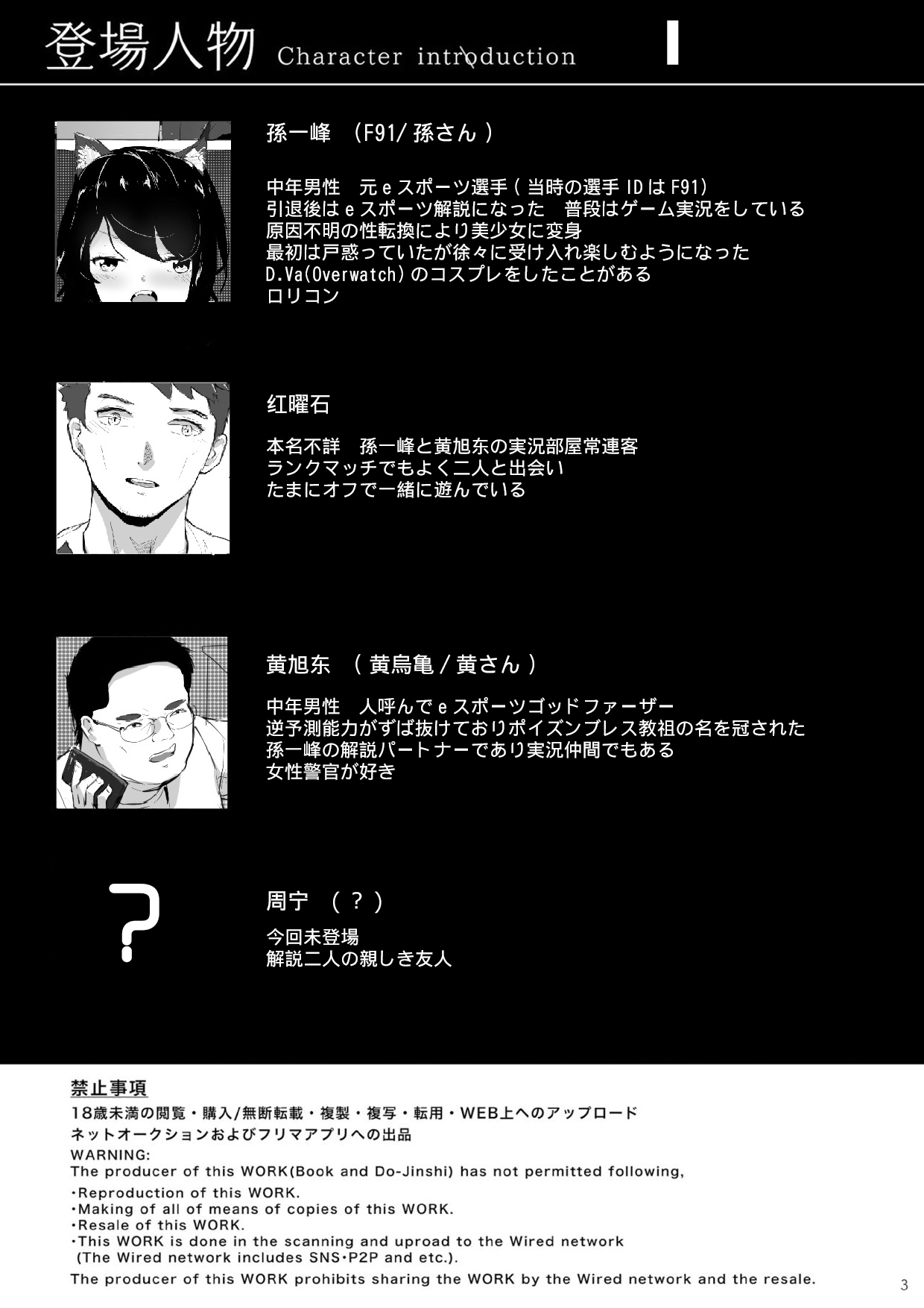 拱火天王孙*峰 中年男x强制喵化 page 2 full