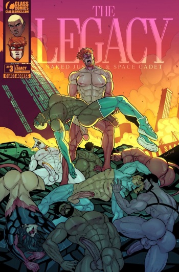 The Legacy 3: Naked Justice and Space Cadet cover