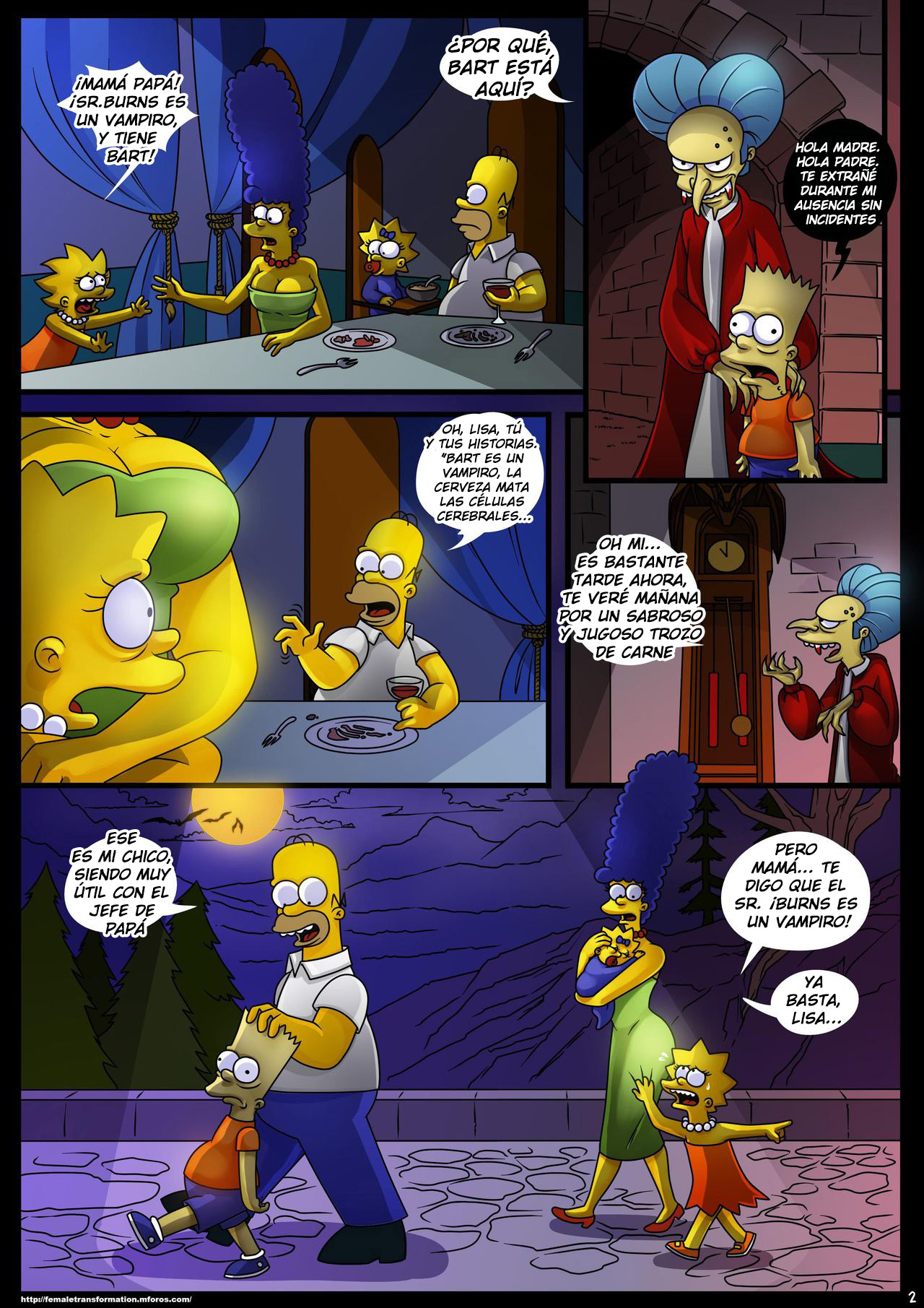 Treehouse of Horror #4  español page 4 full