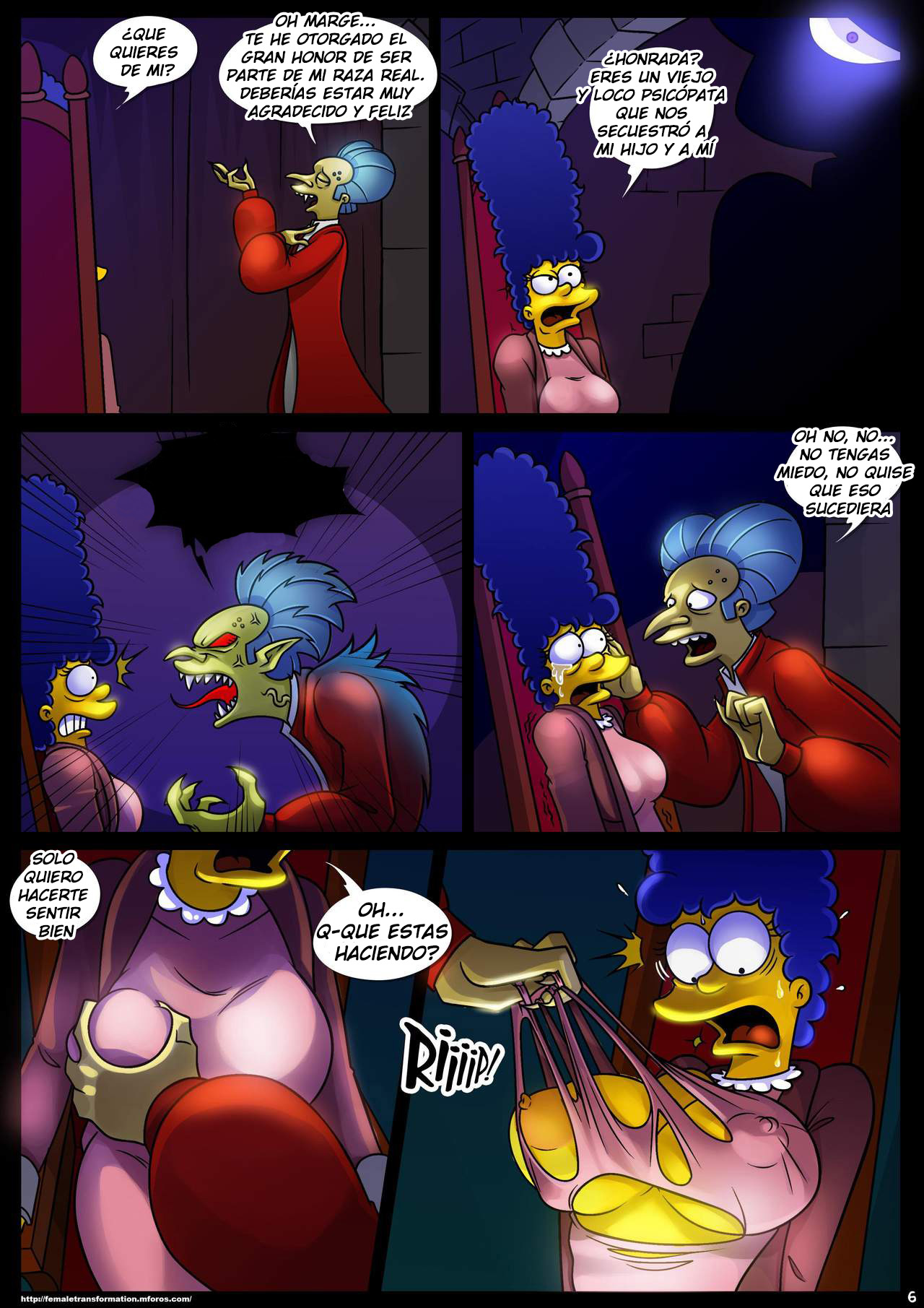 Treehouse of Horror #4  español page 8 full