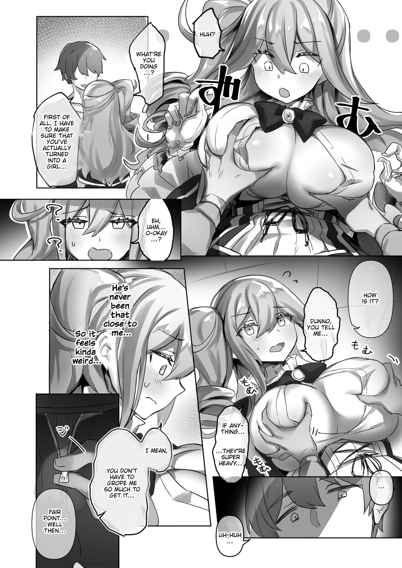 Josou Haishin-nushi wa Onee-chan ni Naritai. | Crossdressing Streamer Wants to be a Big Sis. page 12 full