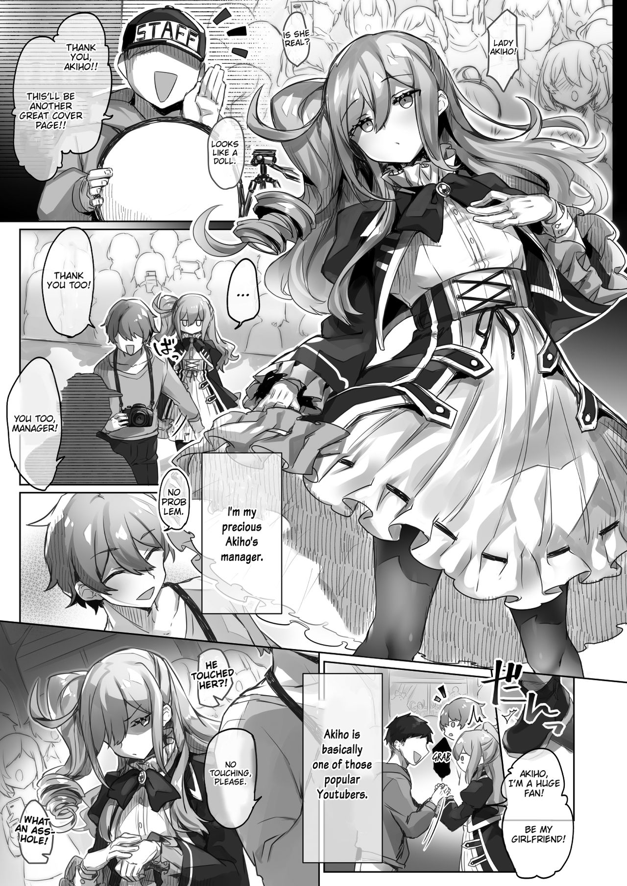 Josou Haishin-nushi wa Onee-chan ni Naritai. | Crossdressing Streamer Wants to be a Big Sis. page 7 full