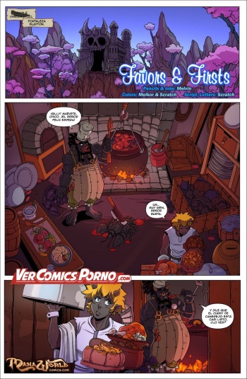 [Manaworld] Favors & Firsts [Spanish] [VerComicsPorno] cover