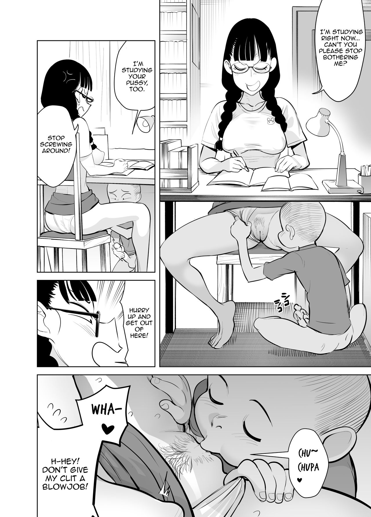 Namaiki na Ane no Ana wa Do Gehin Sukebe Switch page 12 full