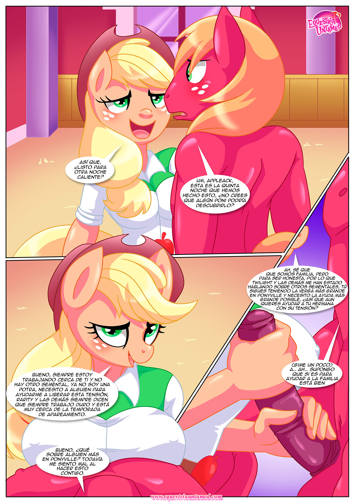 El Secreto de Applejack Revelado page 3 full