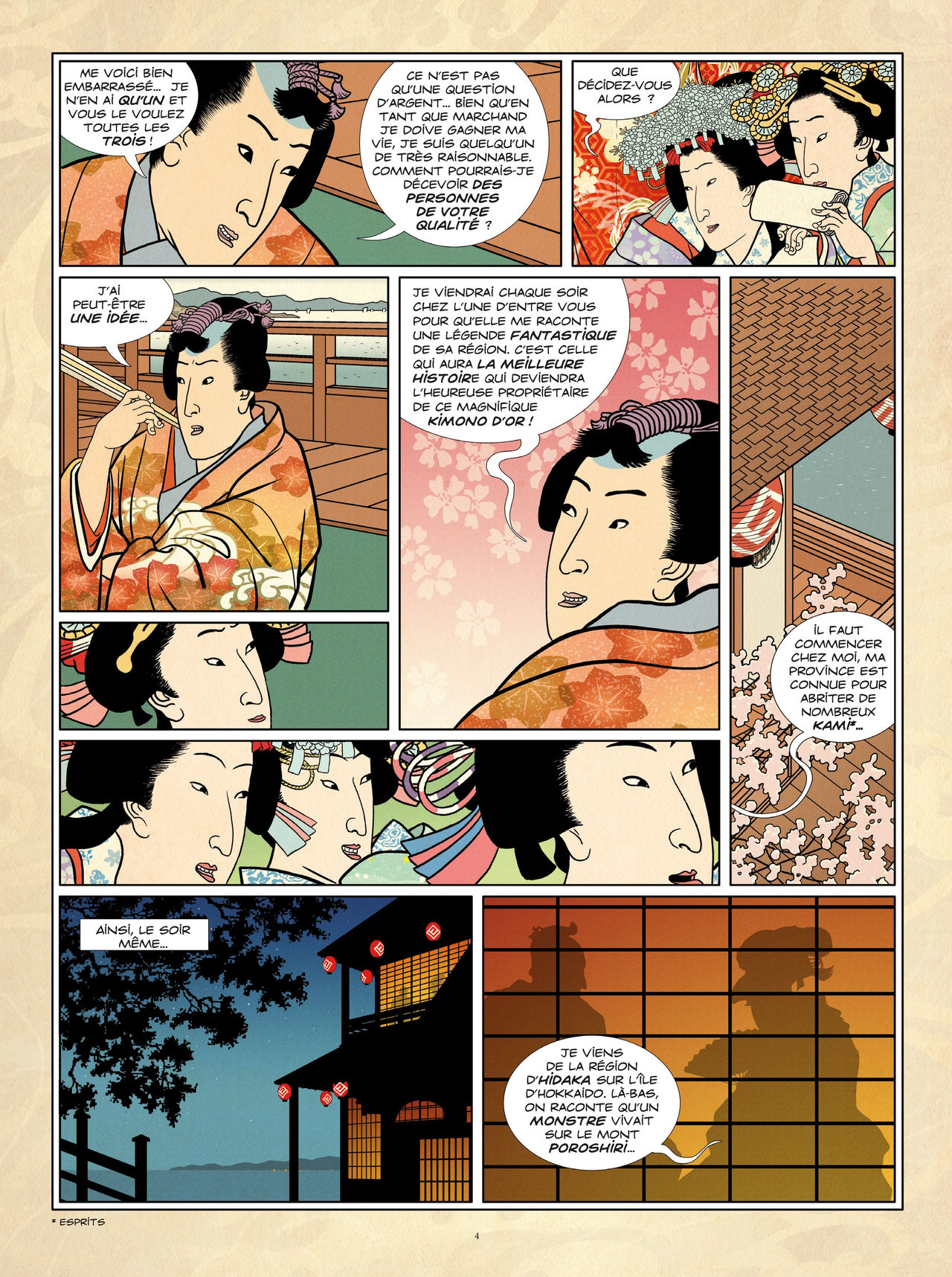 Les Contes du Kimono d'Or page 4 full