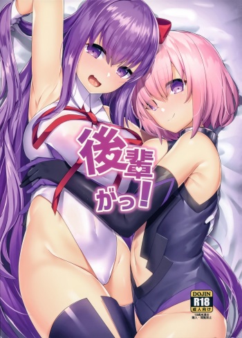 (C96) [Heruduki (35 Machi)] Kouhai ga! (Fate/Grand Order) cover