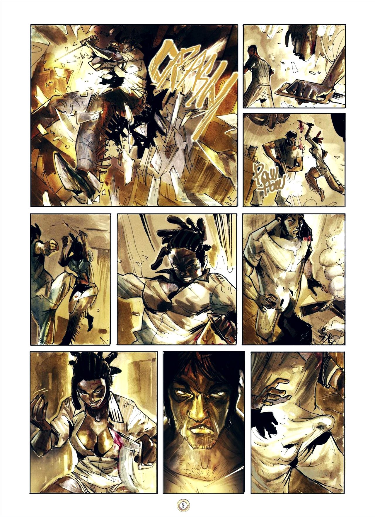 Les Bêtes de Black City - T02 - Le Poids des Chaînes page 10 full