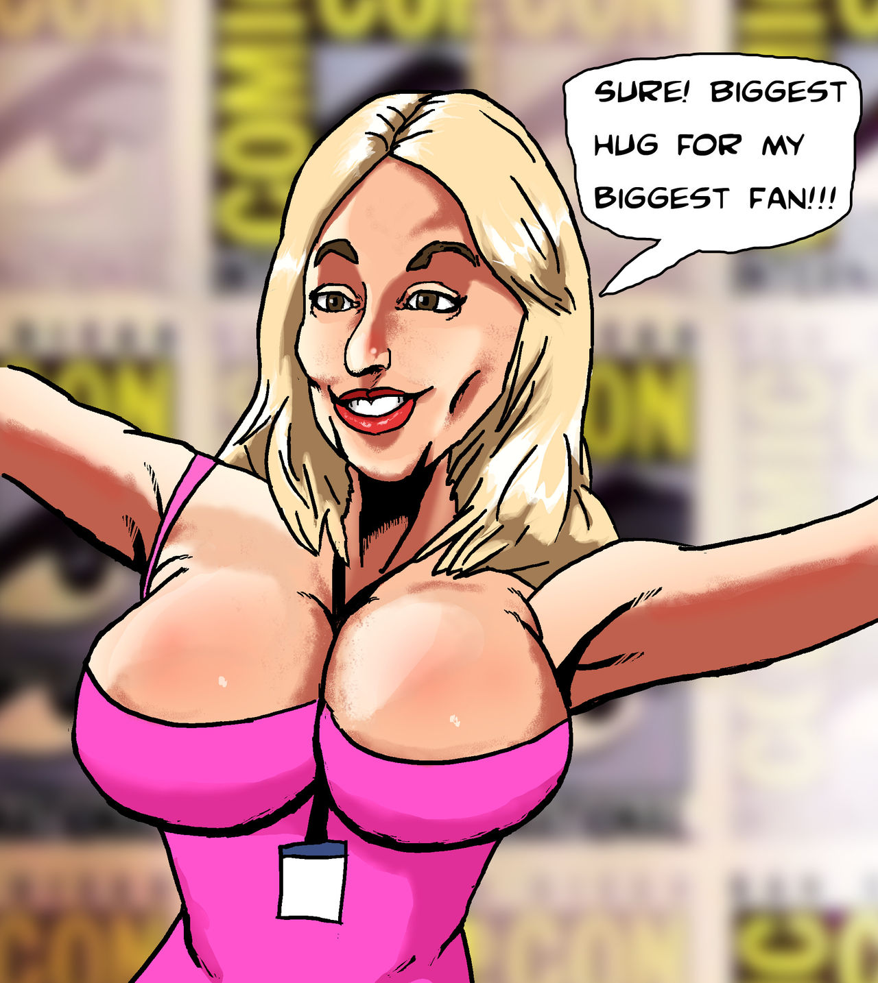 Tara strong boob job