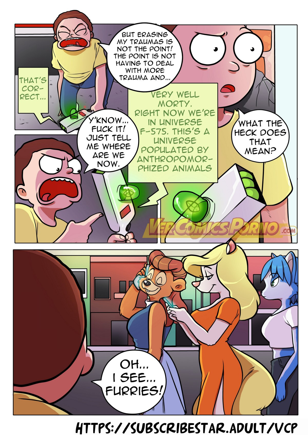 Rick & Morty: Pleasure Trip 3 -  -  - page 3 full