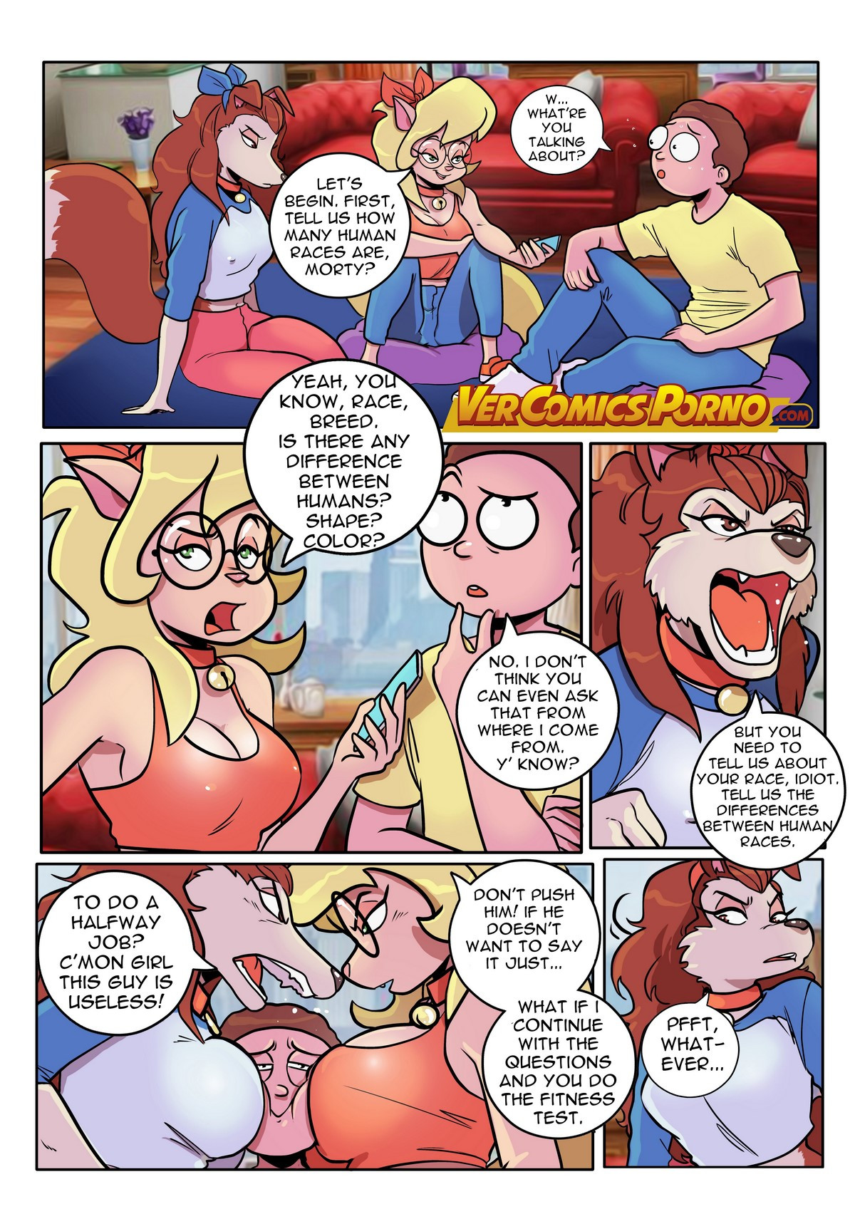 Rick & Morty: Pleasure Trip 3 -  -  - page 9 full