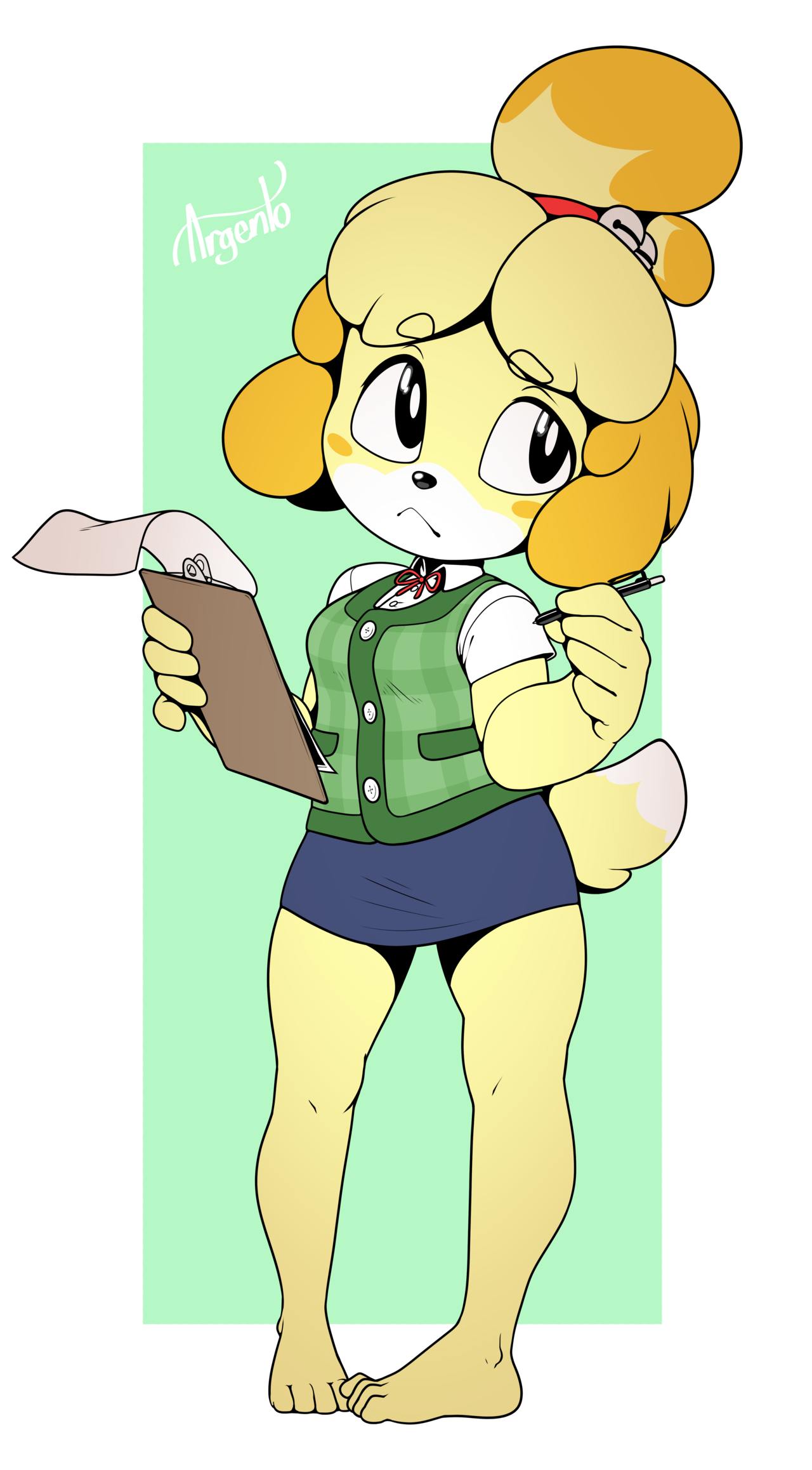 Isabelle and Digby page 1 full
