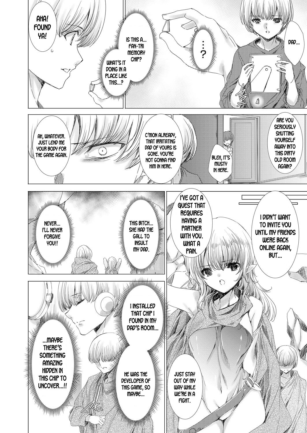 Gumai Rape Fukushuu Quest ~Virtual & Real de Karada o Nottori Yaritai Houdai~ Level 1 | Younger Sister Rape Revenge Quest ~Doing as I Please With the Takeover of Her Virtual and Real Body~ Level 1 page 10 full