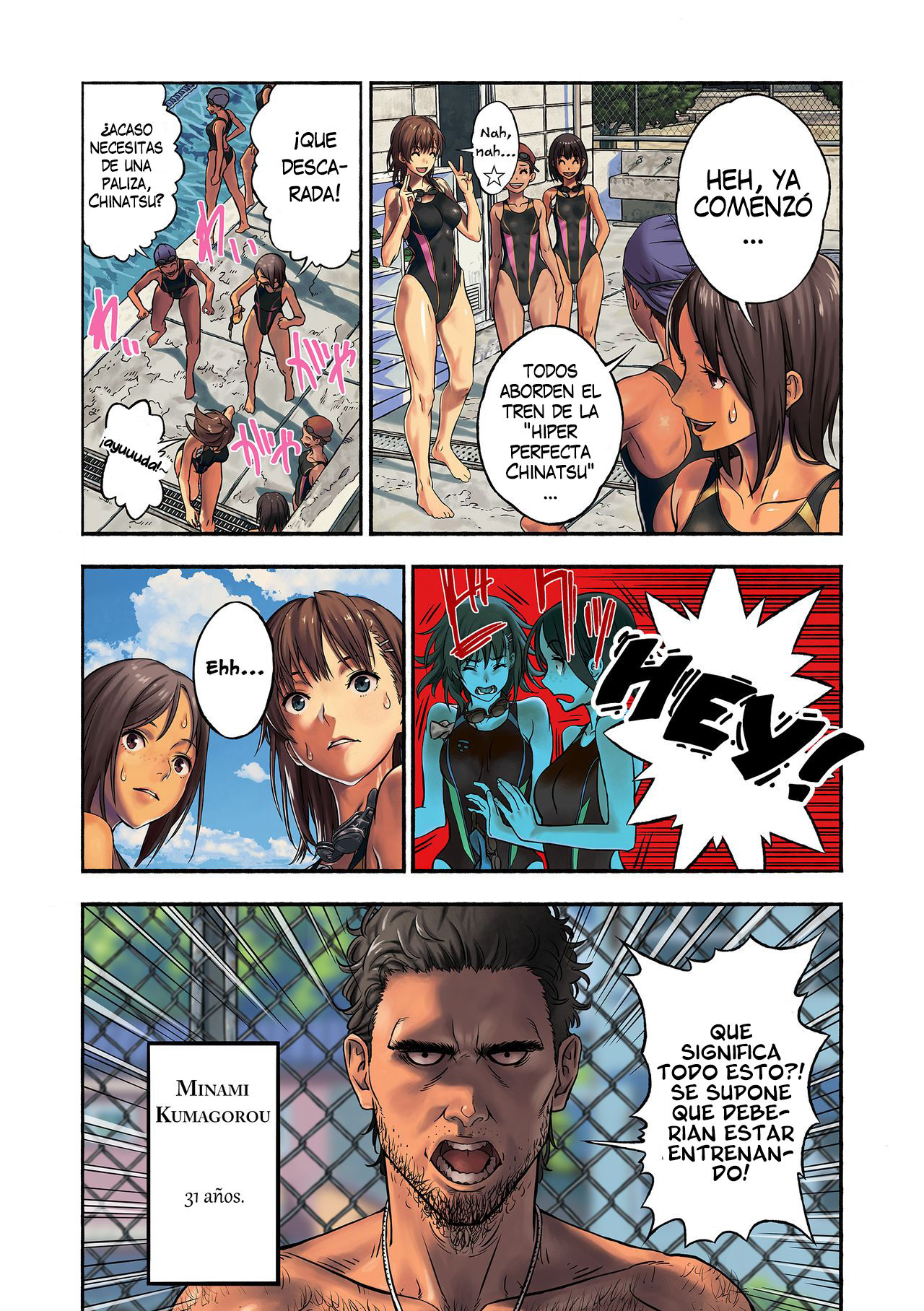 Chinatsu to Kuma-chan Sensei | Chinatsu y el entrenador osito Teddy page 5 full