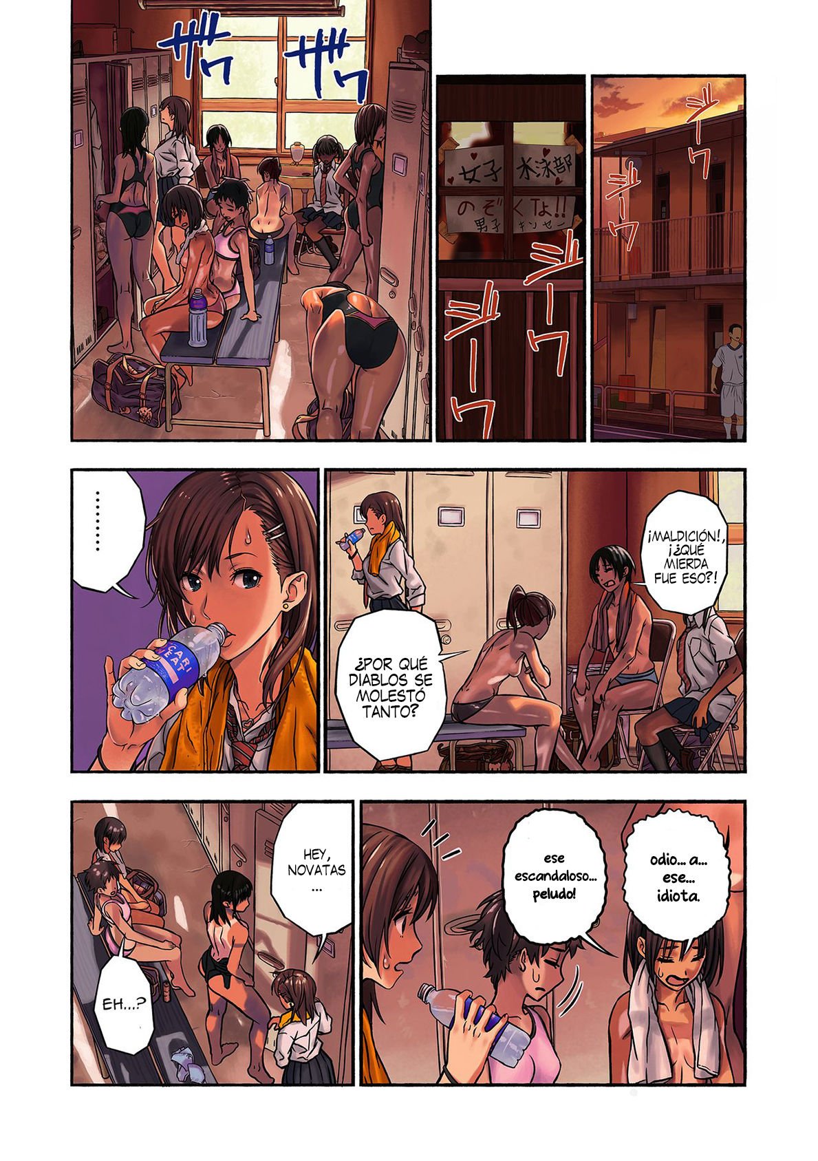 Chinatsu to Kuma-chan Sensei | Chinatsu y el entrenador osito Teddy page 7 full