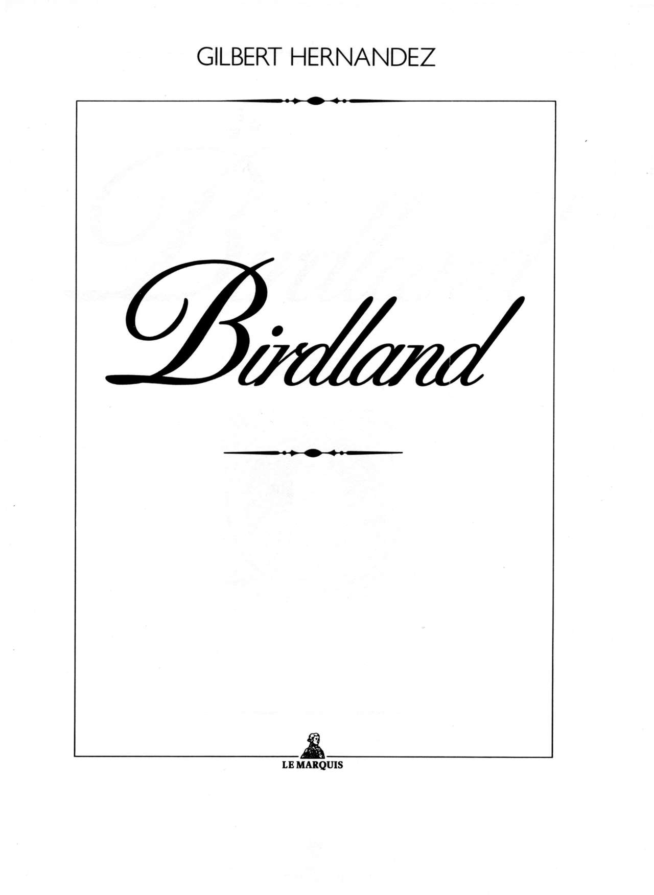 Birdland page 2 full