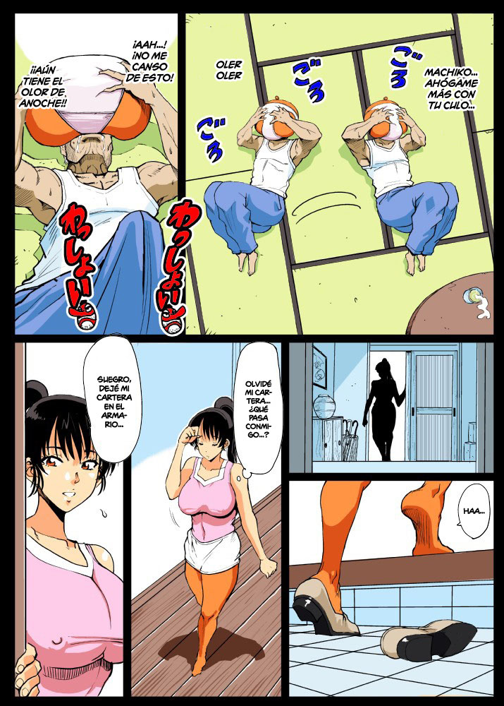 Giri Mara ni Hatsujou Suru Yome | La Esposa que Copuló con el Pene del Suegro page 6 full