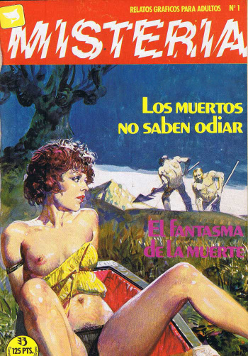 [Ediciones Zinco] Misteria #1 - The dead don't know hate | Los muertos no saben odiar [Spanish] cover