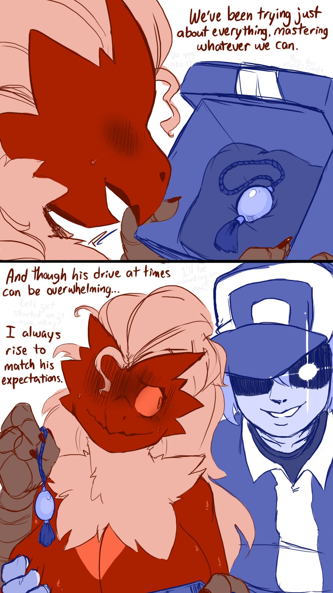 Blaziken's Dedication page 2 full