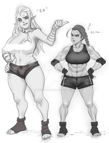 [Snifer25] Elf vs Human MMA cover