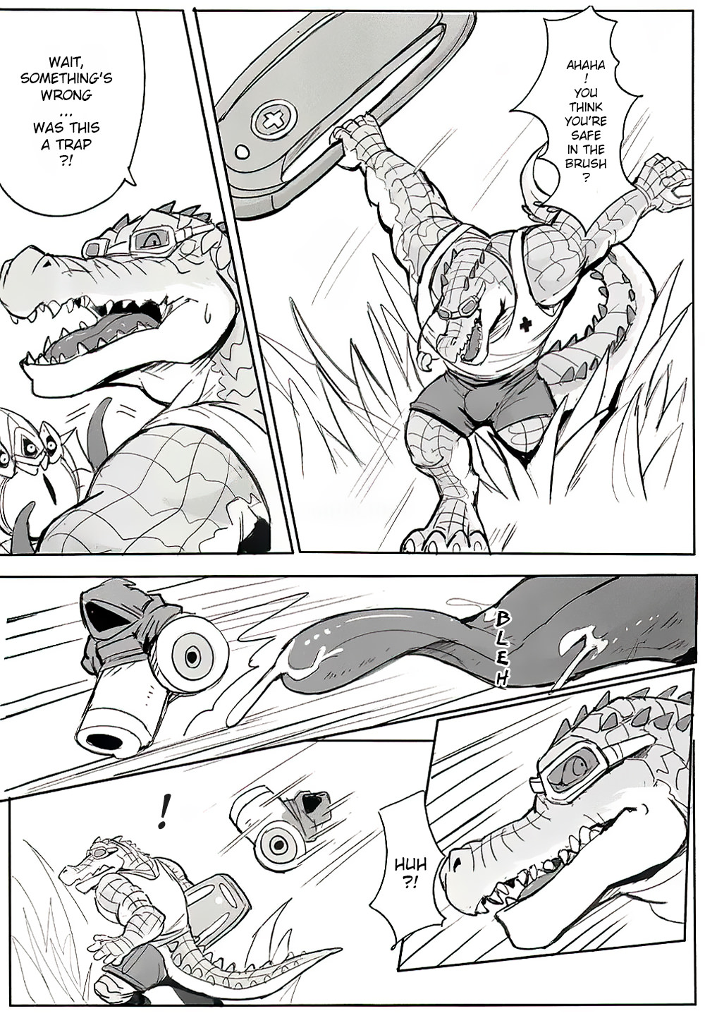THE HUNTER'S DEADEND 2 page 12 full