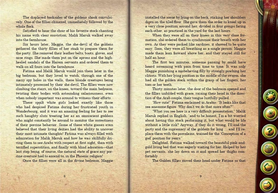 Securing the White Fillies - Worlds of Dominations  vol. V page 7 full