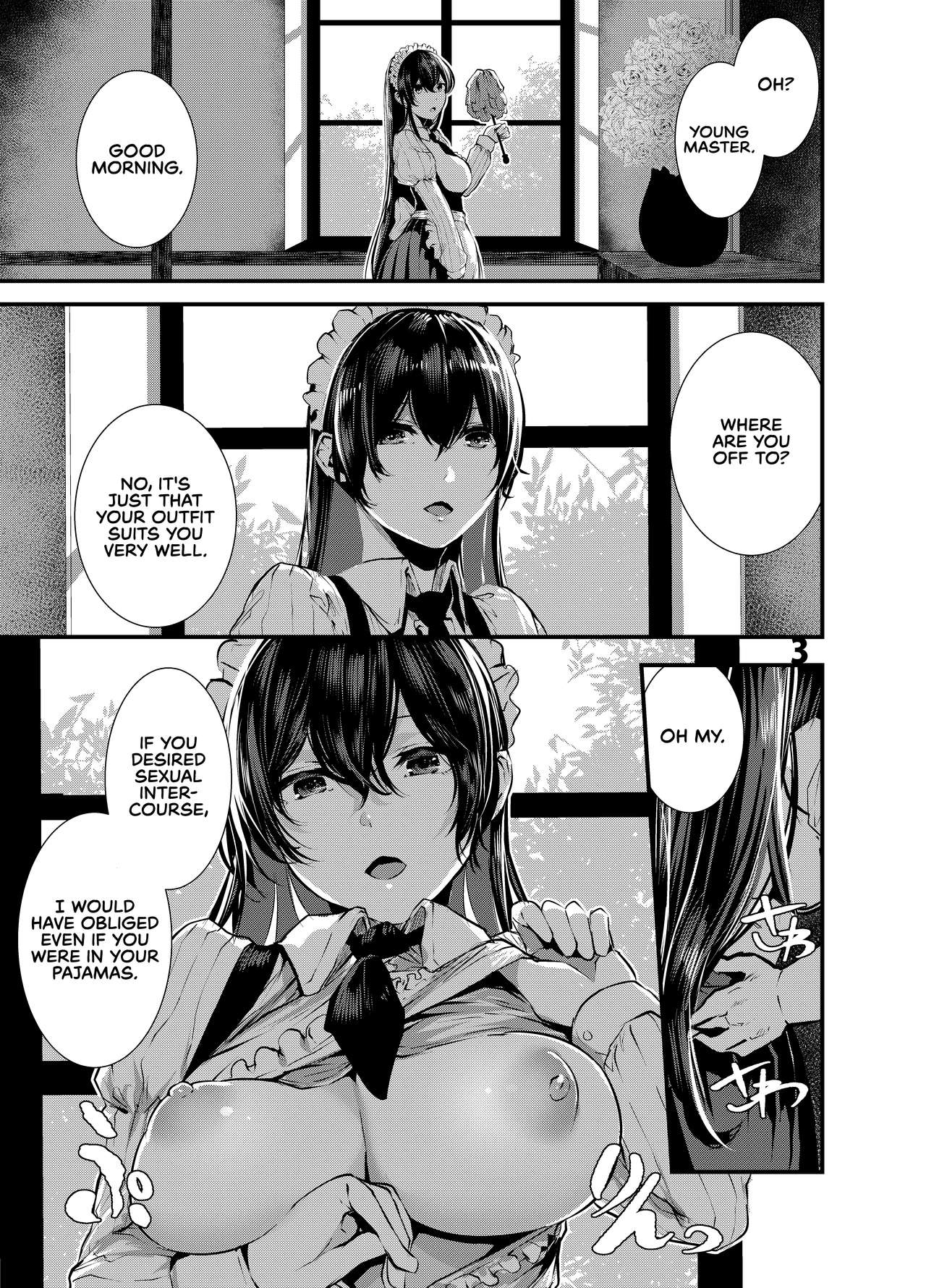 Maguro Maid to Mecha Shikotama Ecchi | Lots and Lots of Sex With a Dead Lay Maid page 3 full