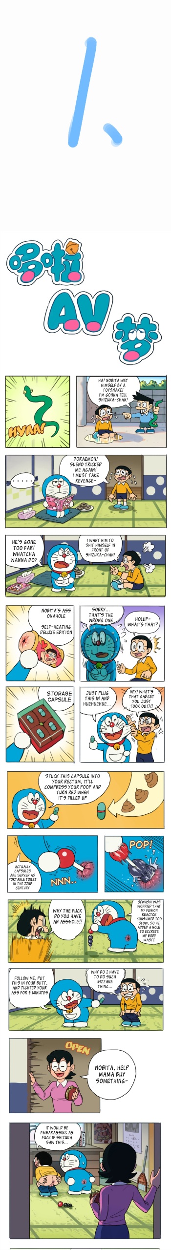 Doraemon nobita and shizuka xxx