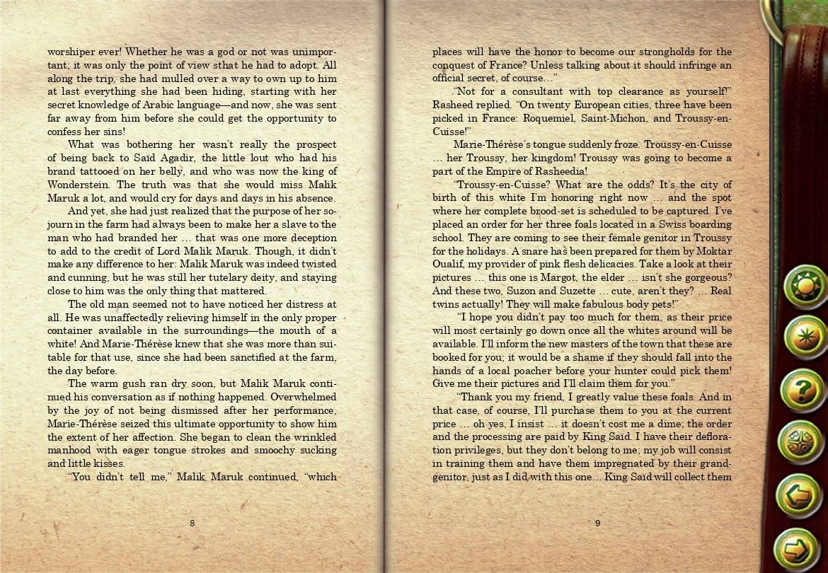 Degrading the White Fillies - Worlds of Dominations  vol.VI page 7 full