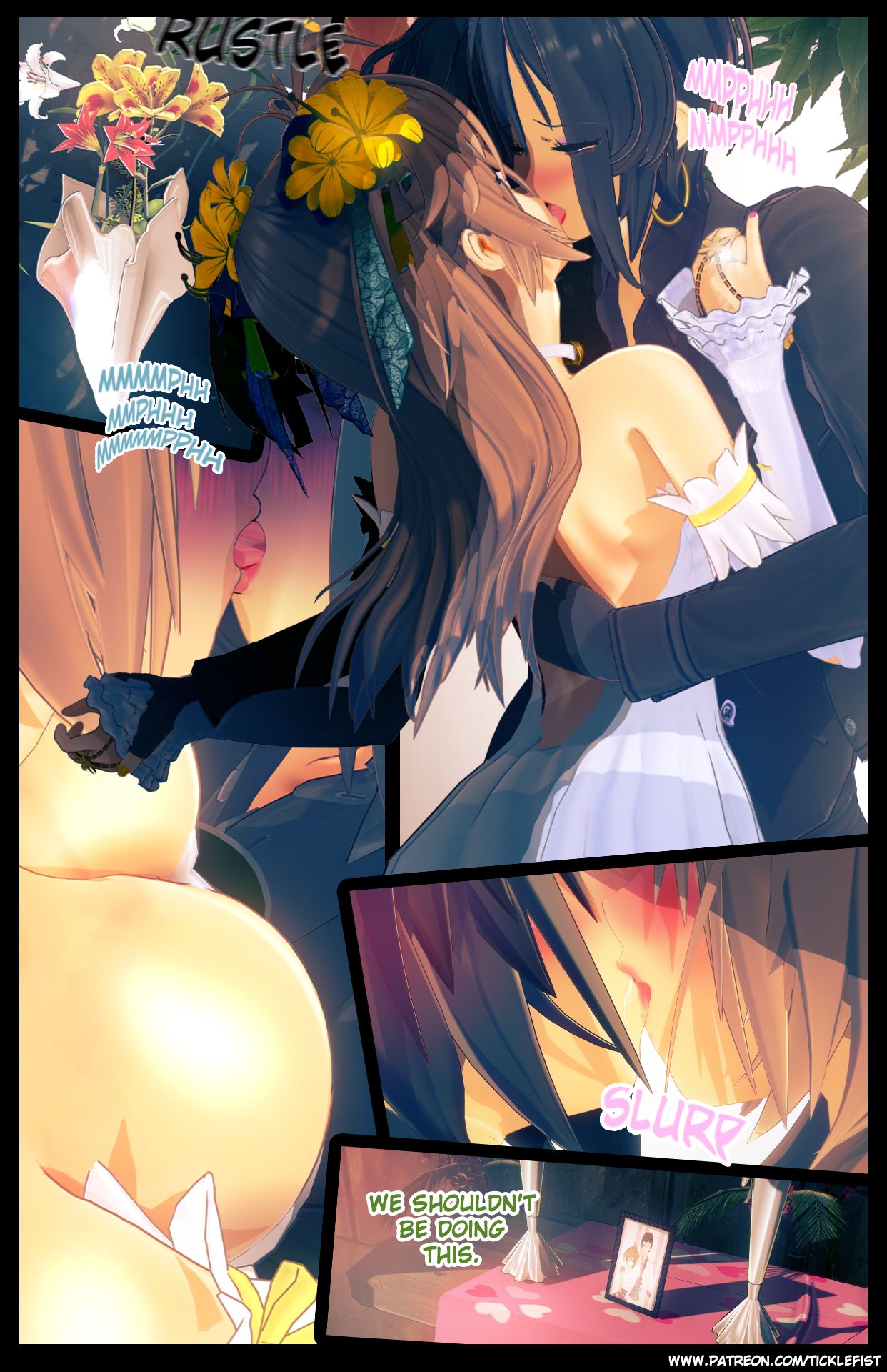 Wedding Comic page 2 full