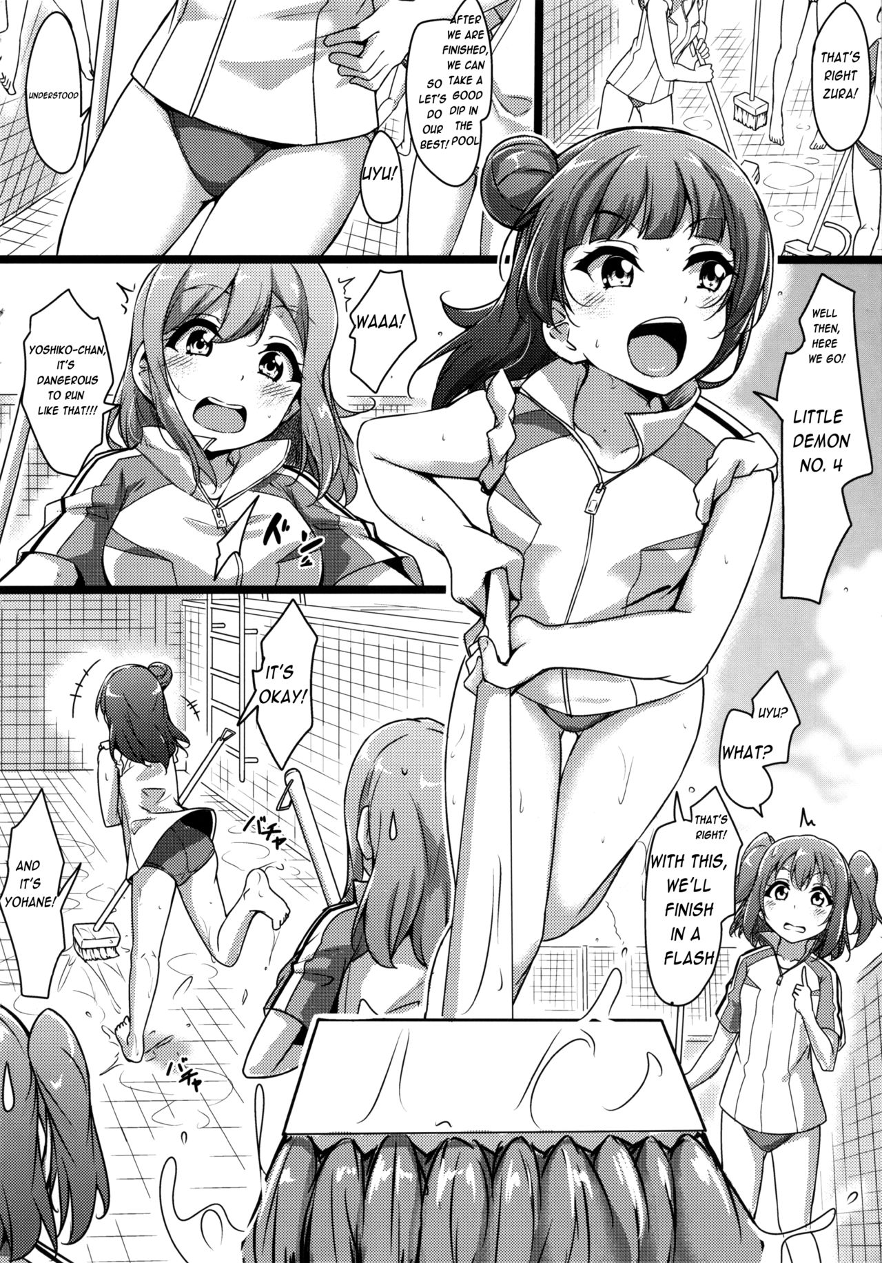 HANAKAN School Mizugi de Nande zura!? page 6 full