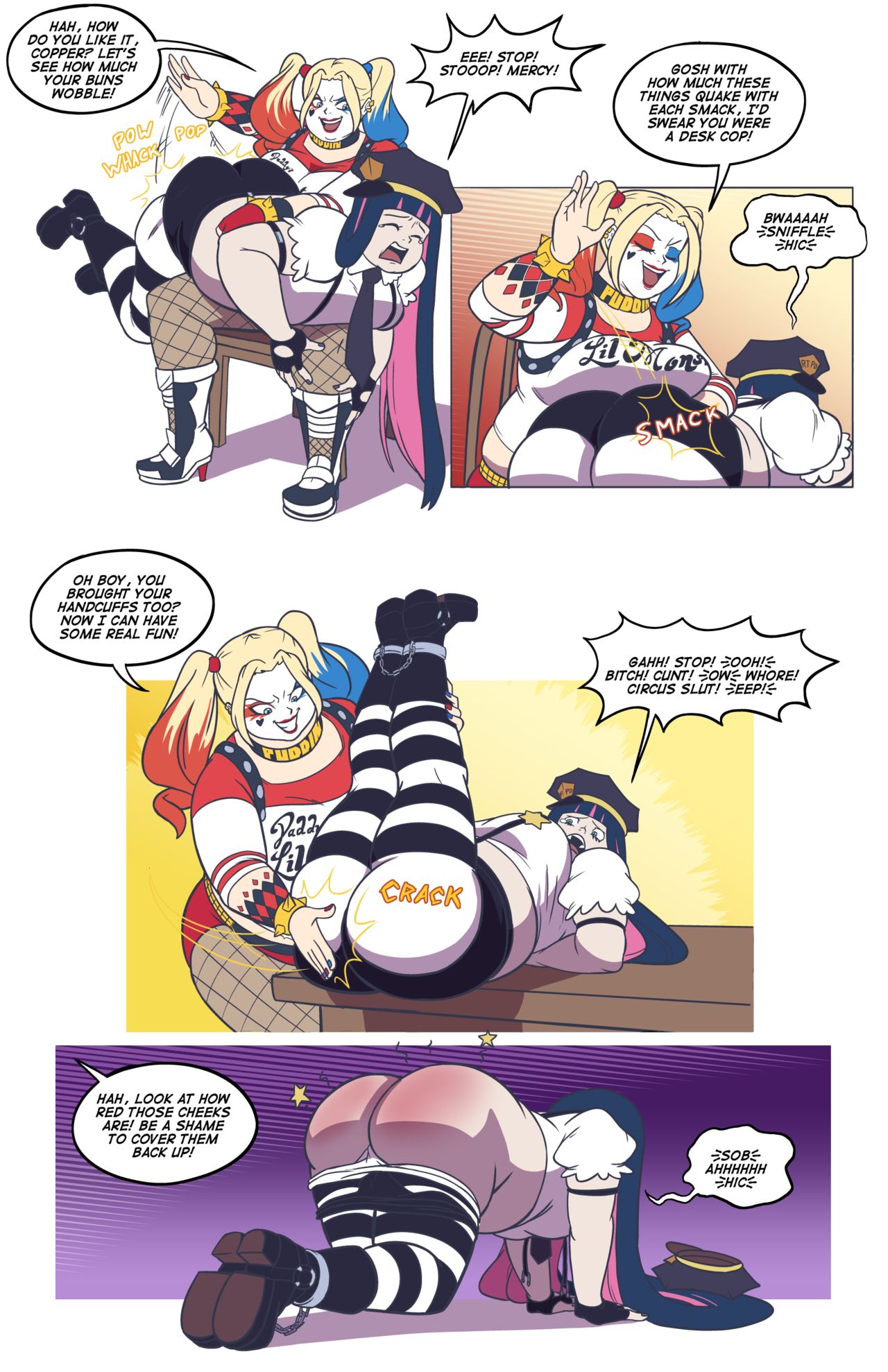Harley Quinn Vs Panty and Stocking page 12 full