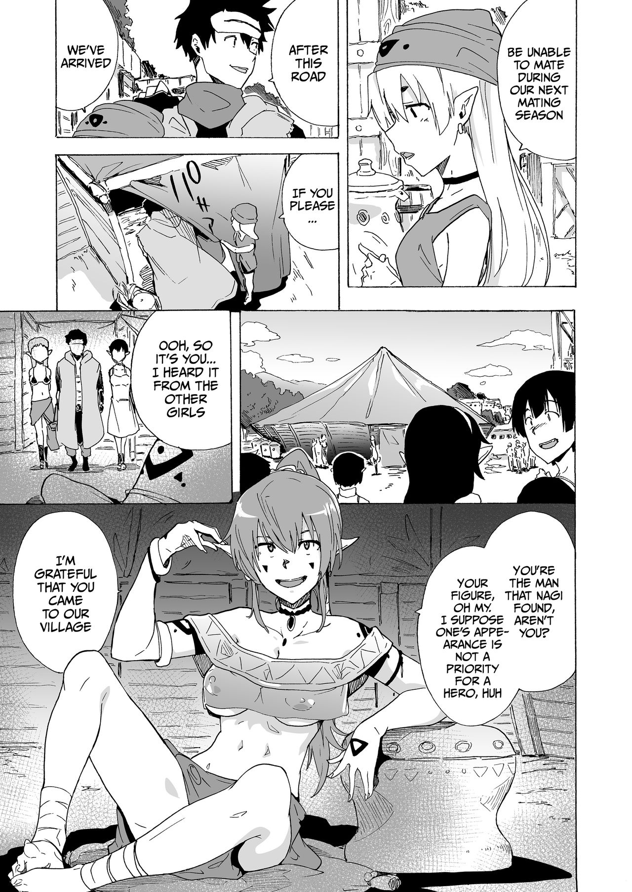 Zetsurin Yuusha to Hatsujou Elf Mura page 4 full