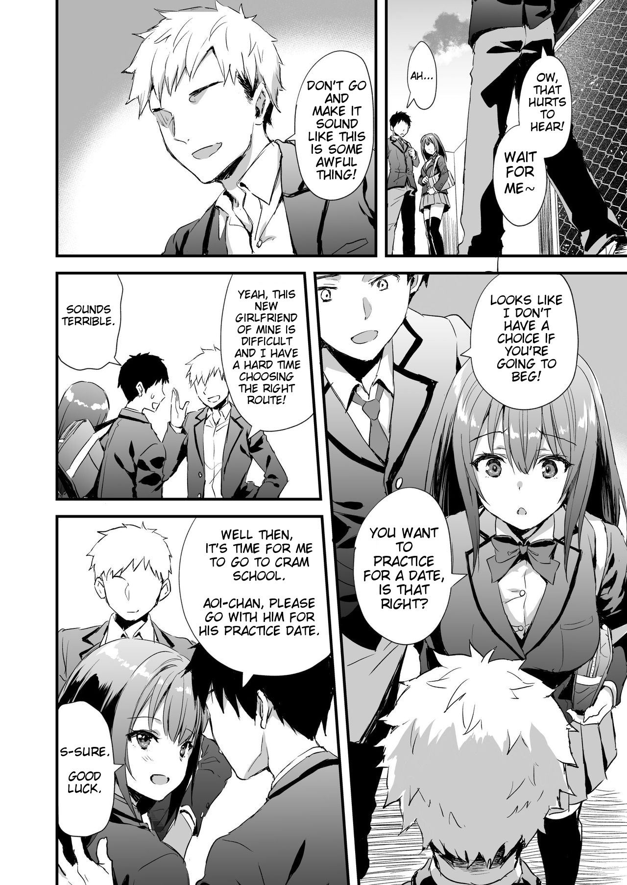 Karitara Kaesanai Tomodachi ni Kanojo o Kashite Shimatta Hanashi | Story about lending a girlfriend to a friend who won't give her back page 3 full