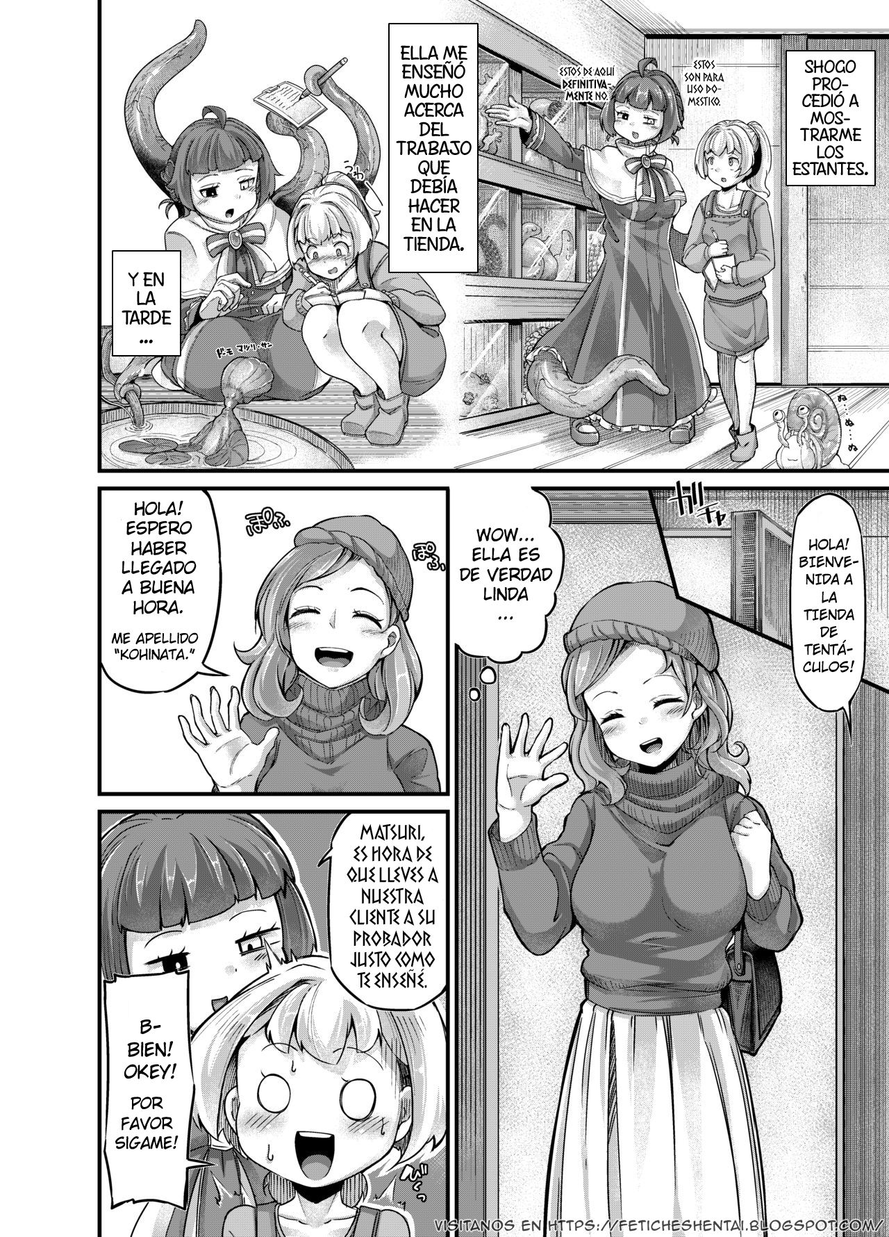 Anata no Machi no Shokushuya-san 4 | Your Neighborhood Tentacle Shop 4 page 12 full