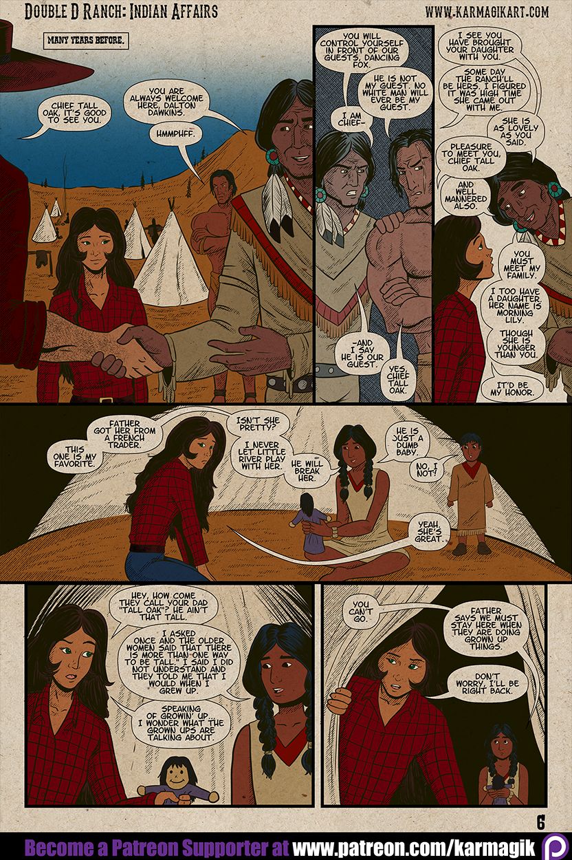 Double D Ranch - Indian Affairs - Page 7 - Comic Porn XXX