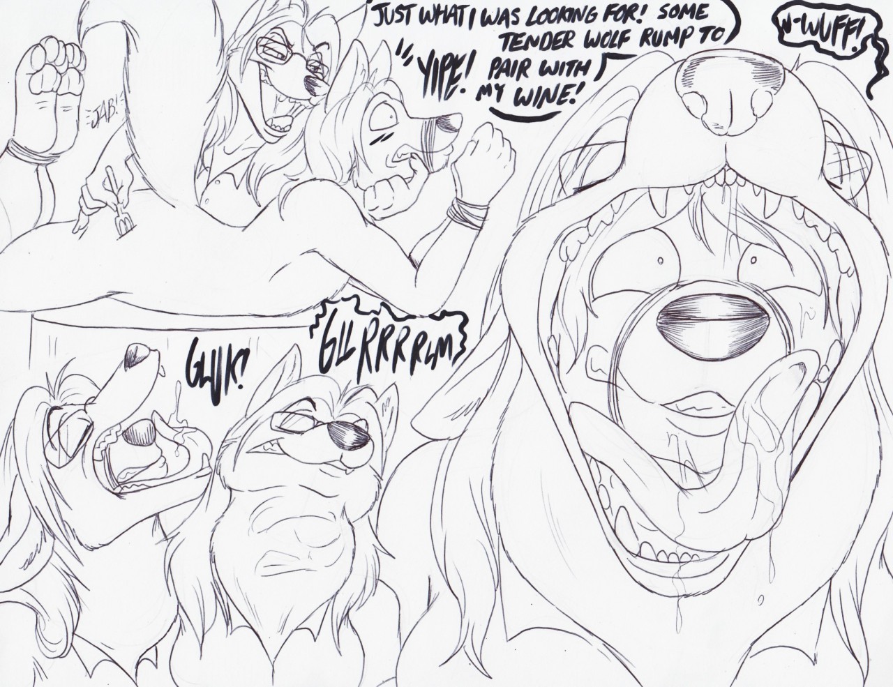 Don't You Dare Disrupt My Delicious Dinner page 2 full