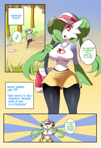 [Lucyfer-comic] Gardevoir trainer cover