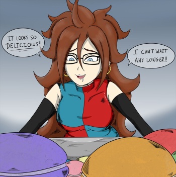 [PlushRhythm] [Comm] Android 21 cover